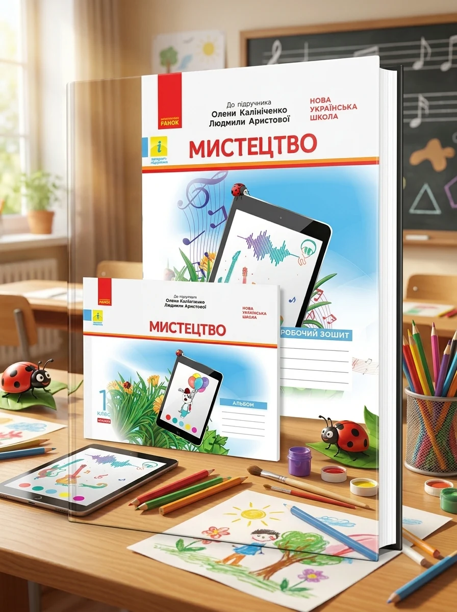 Мистецтво. 1 клас. Альбом + Робочий зошит (до підручника О. В. Калініченко, Л. С. Аристової)