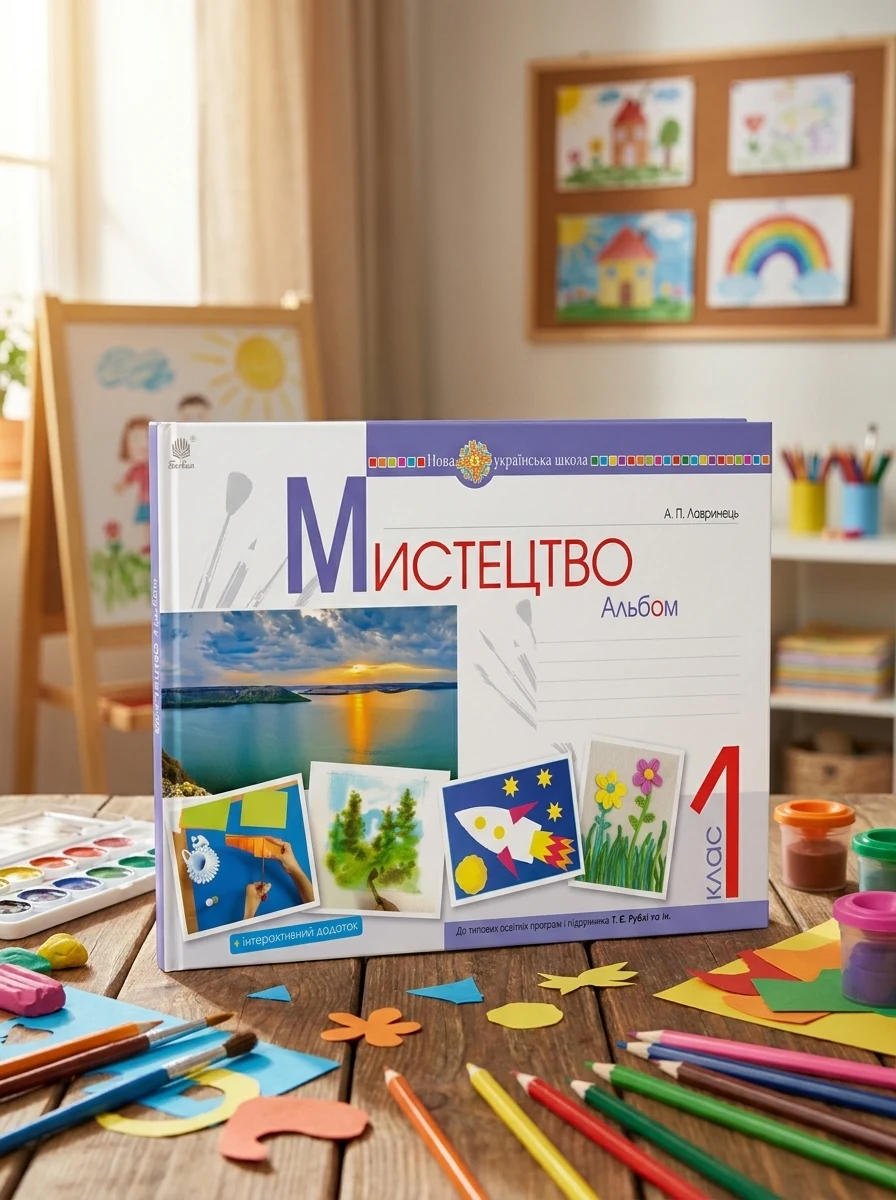 Мистецтво. 1 клас. Альбом (за підручником Рублі) — Дитяча література