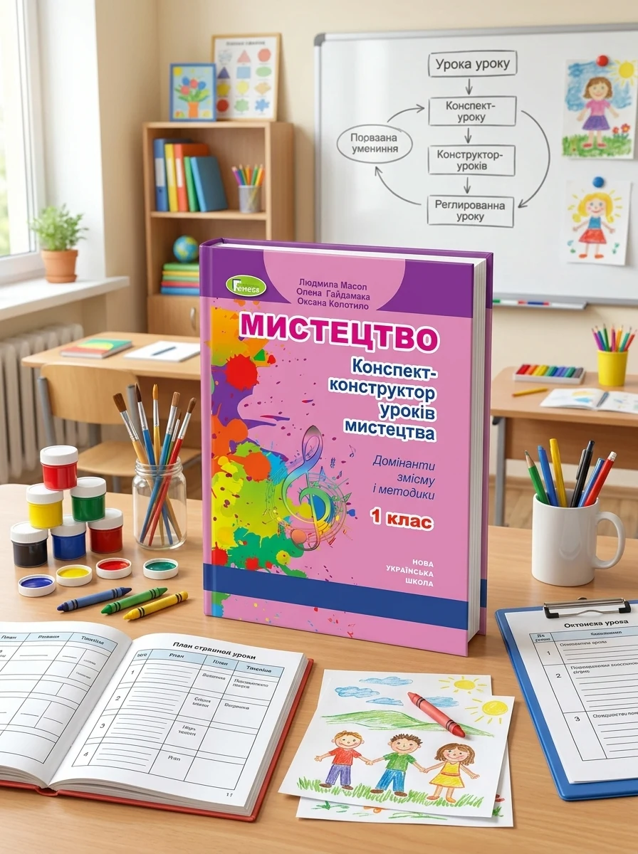 Мистецтво 1 клас. Конспект-конструктор уроків мистецтва — Вивчення мов