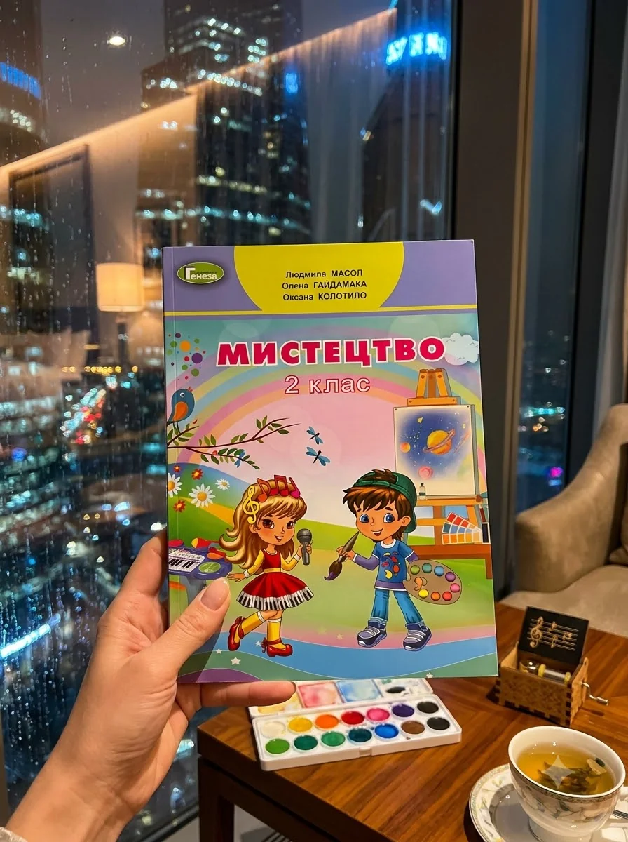 Мистецтво 2 клас — Людмила Масол, обкладинка