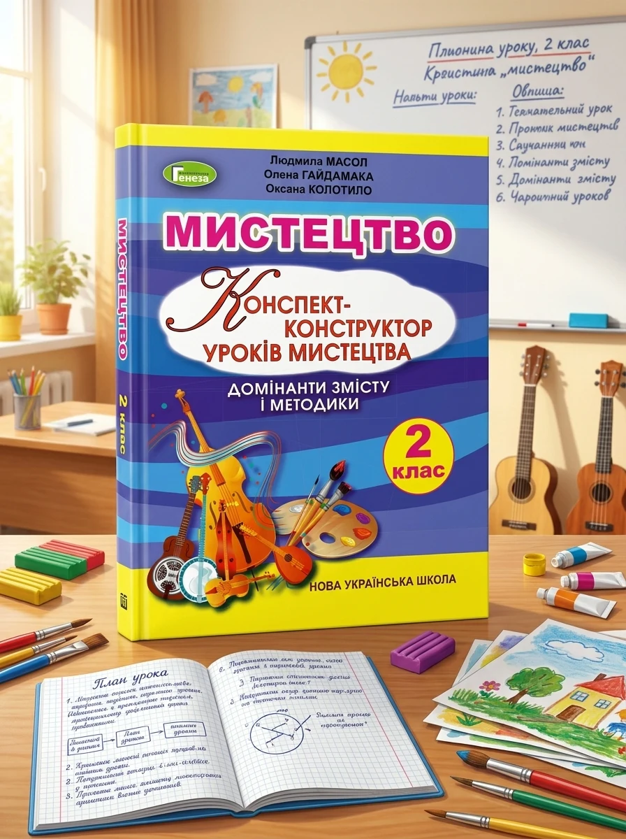 Мистецтво 2 клас. Конспект-конструктор уроків мистецтва — фото 2