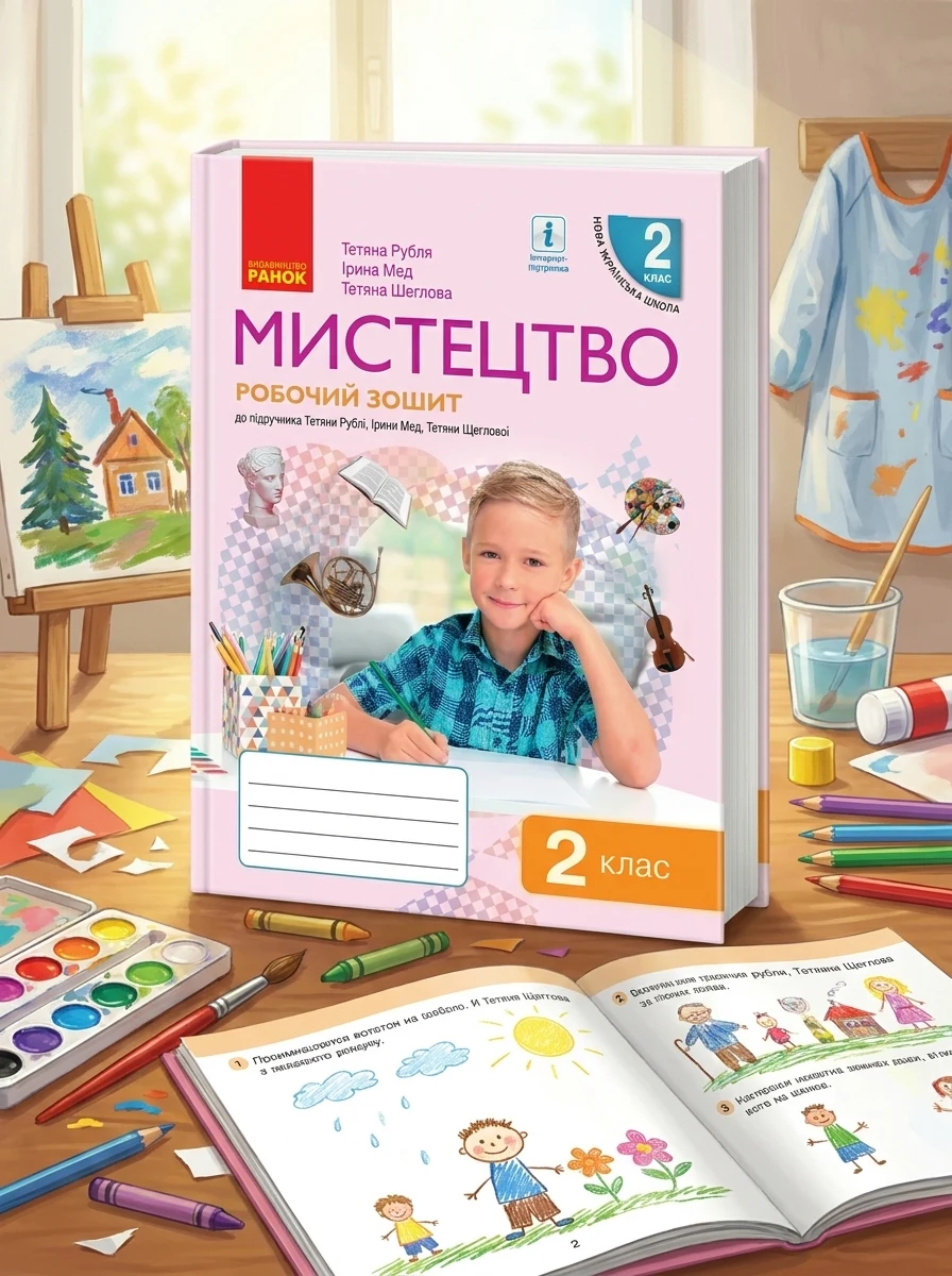 Мистецтво. 2 клас. Робочий зошит, — Дитяча література