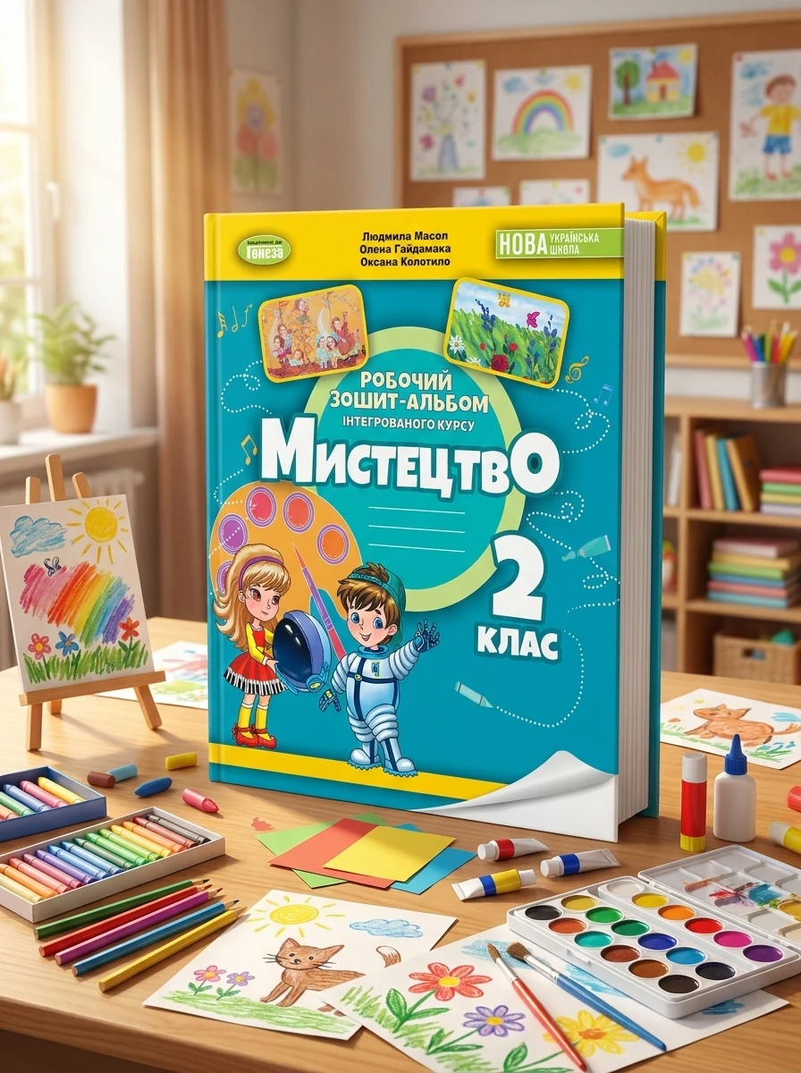 Мистецтво. 2 клас. Робочий зошит-альбом