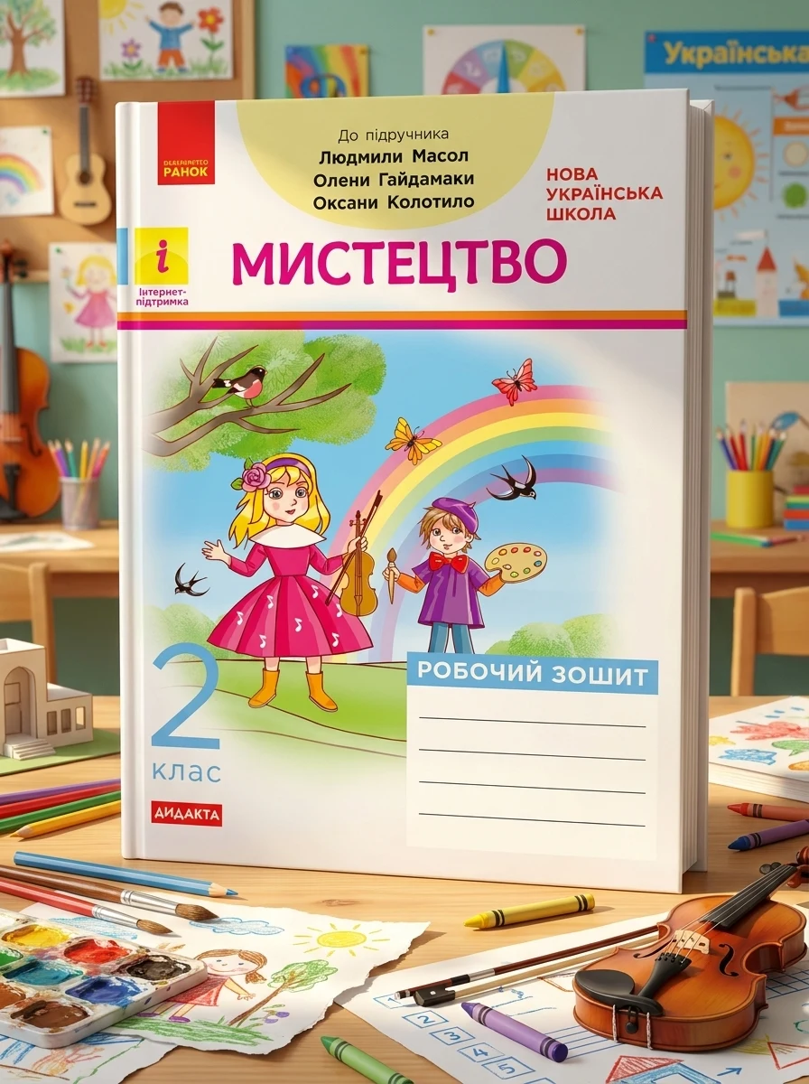 Мистецтво. 2 клас. Робочий зошит, — Дитяча література