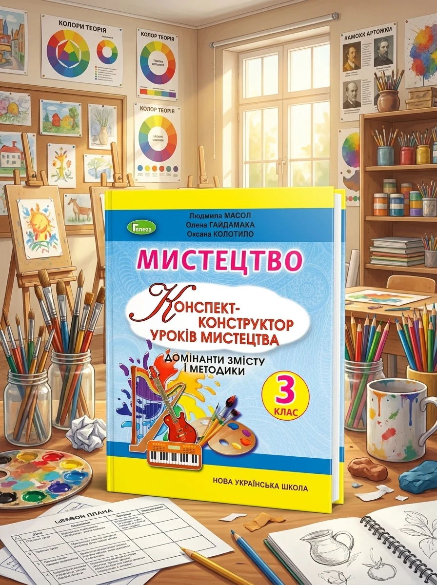 Мистецтво 3 клас. Конспект-конструктор уроків мистецтва — Вивчення мов