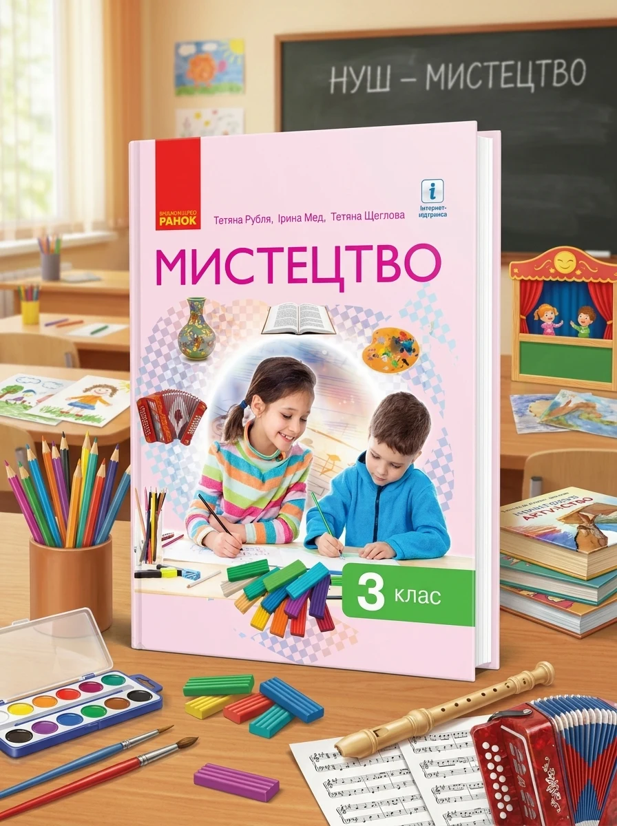 Мистецтво. 3 клас. Підручник Рубля Т. Є. та ін. — Дитяча література
