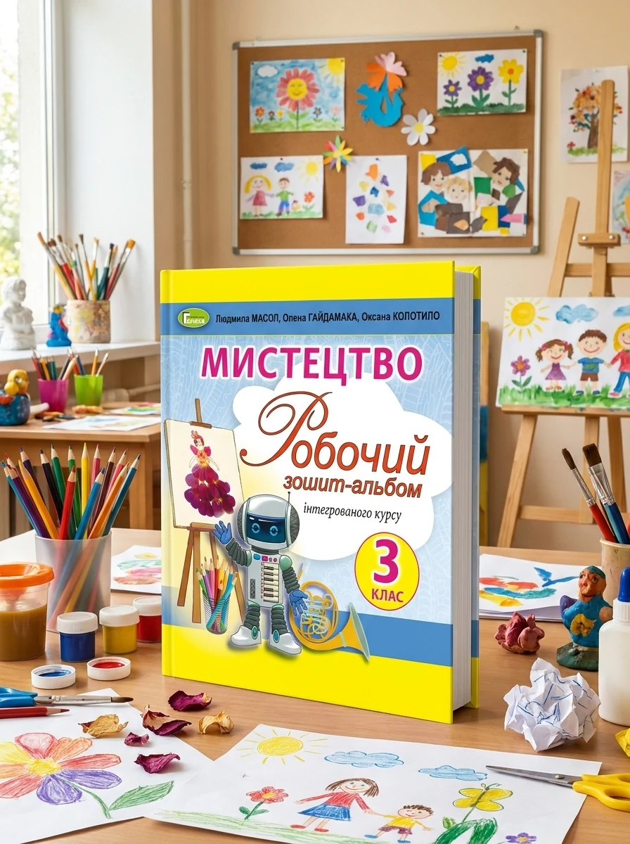 Мистецтво 3 клас. Робочий зошит-альбом інтегрованого курсу — Дитяча література