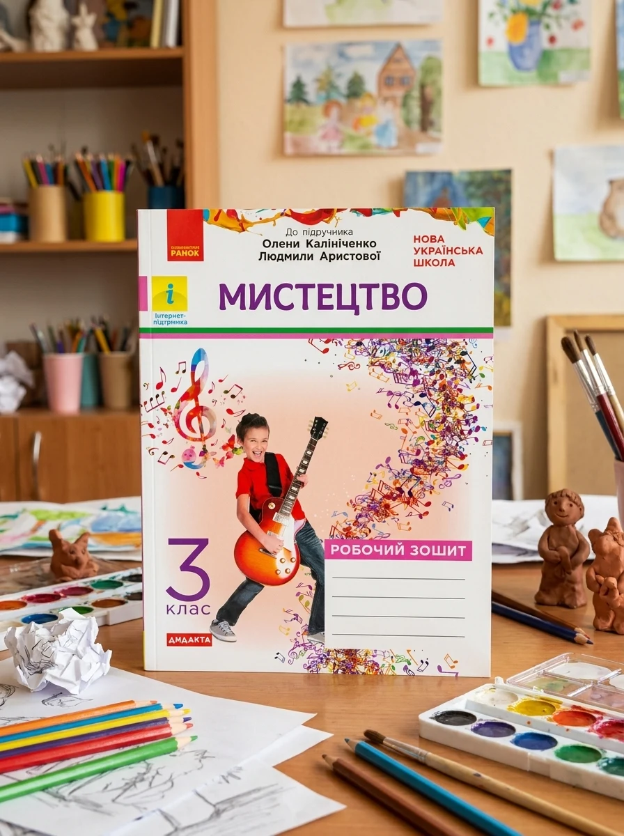 Мистецтво. 3 клас. Робочий зошит до підручника О. Калініченко