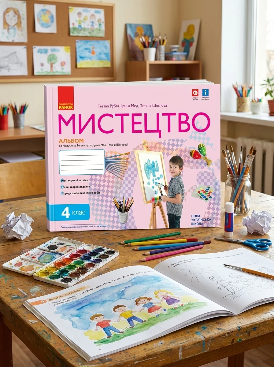 Мистецтво 4 клас. Альбом-зошит до підручника Рублі Т.Є. та ін. — фото 2