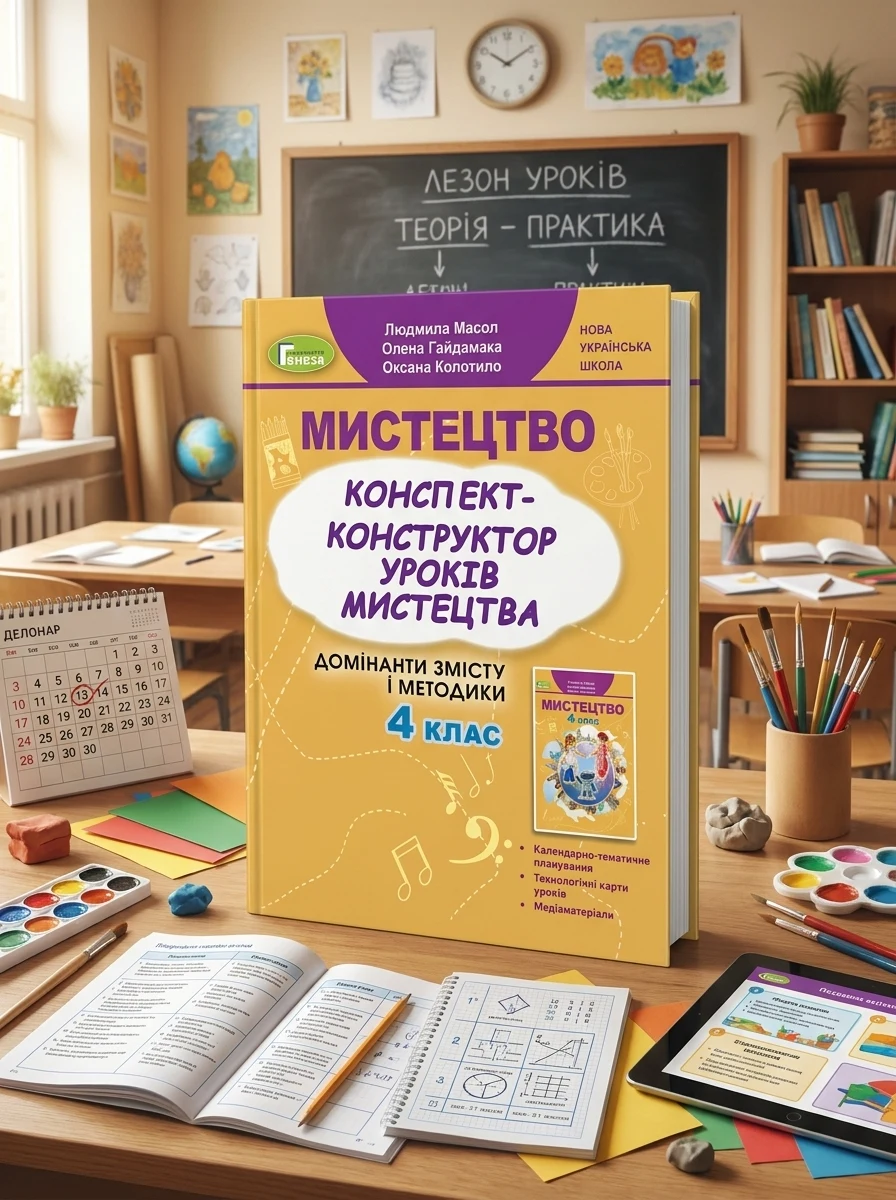 Мистецтво 4 клас. Конспект-конструктор уроків мистецтва — Вивчення мов