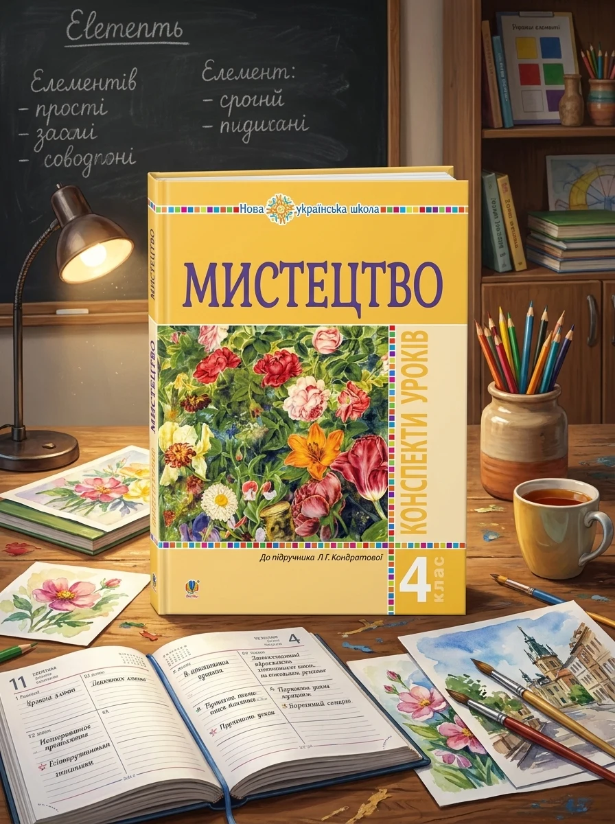 Мистецтво. 4 клас. Конспекти уроків — Вивчення мов