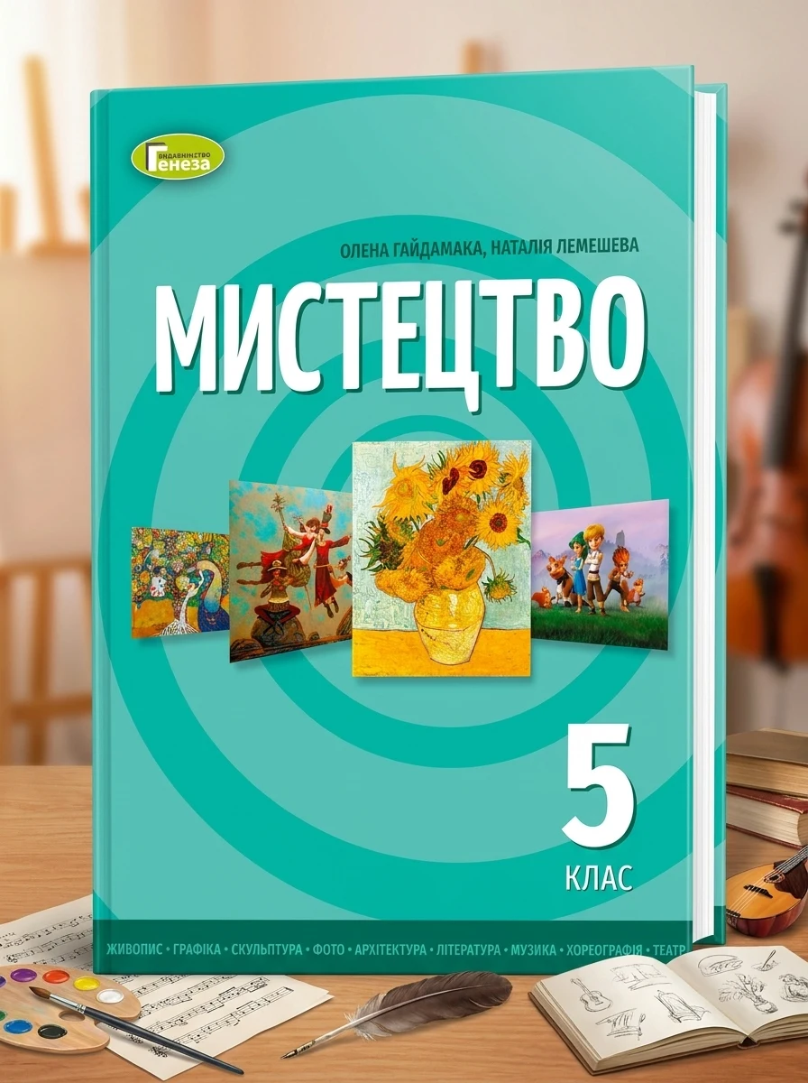 Мистецтво 5 клас. Підручник інтегрованого курсу — Вивчення мов
