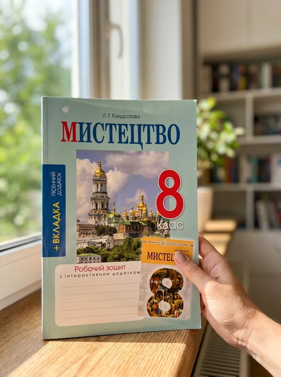 Мистецтво. 8 клас. Робочий зошит (до підручника Л.Г. Кондратової) — Підліткова literatura
