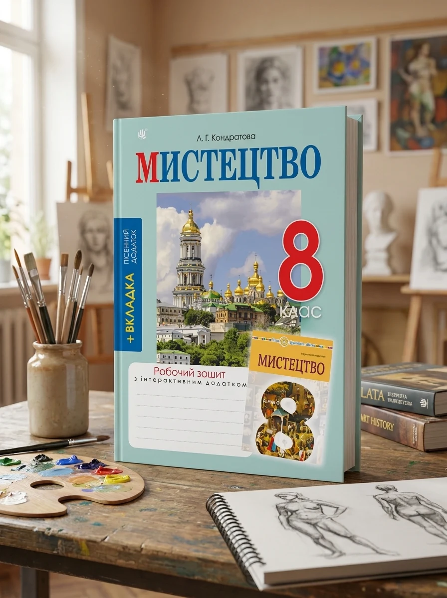 Мистецтво. 8 клас. Робочий зошит (до підручника Л.Г. Кондратової) — Підліткова literatura