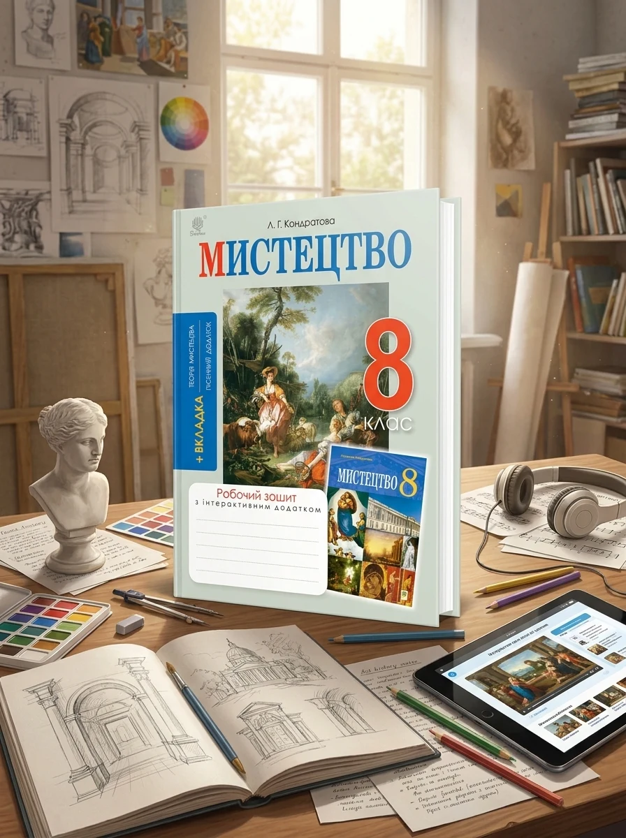 Мистецтво. 8 клас. Робочий зошит — Вивчення мов