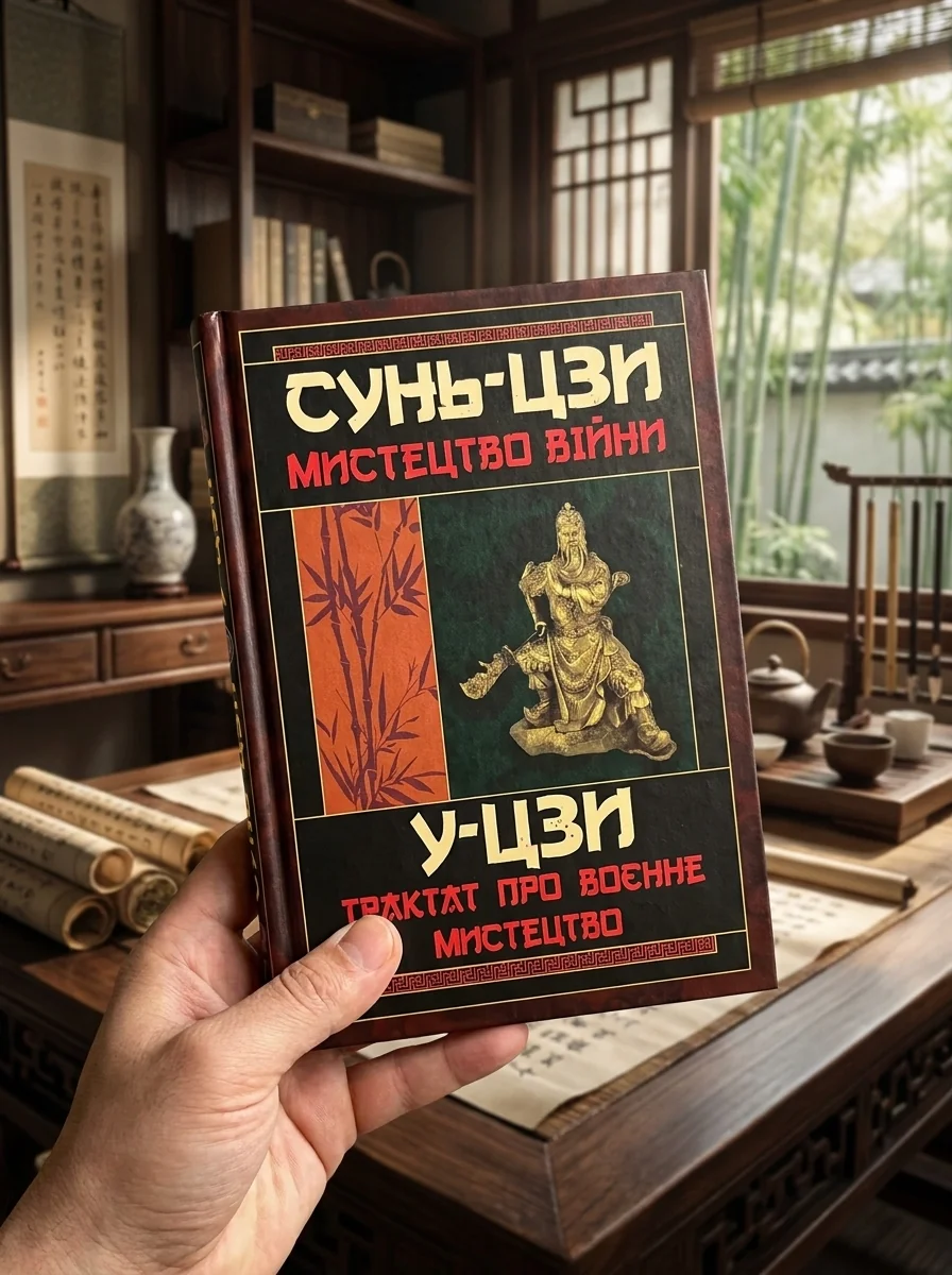 Мистецтво війни. Трактат про воєнне мистецтво — Сунь Цзи, обкладинка