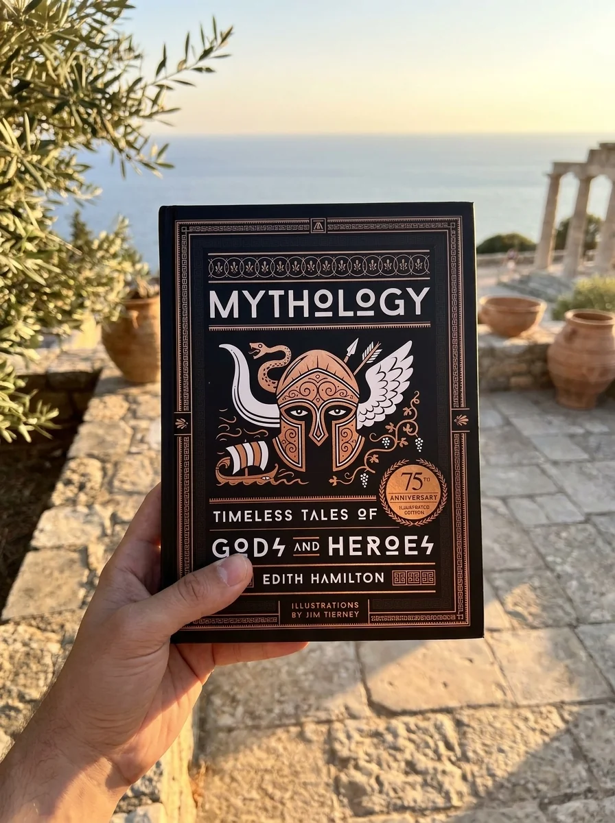 Mythology (75th Anniversary Illustrated Edition). Timeless Tales of Gods and Heroes — Едіт Гамільтон, обкладинка