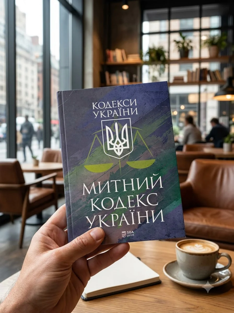 Митний кодекс України. Чинне законодавство України зі змінами та доповненнями станом на 9 грудня 2025 рік, обкладинка