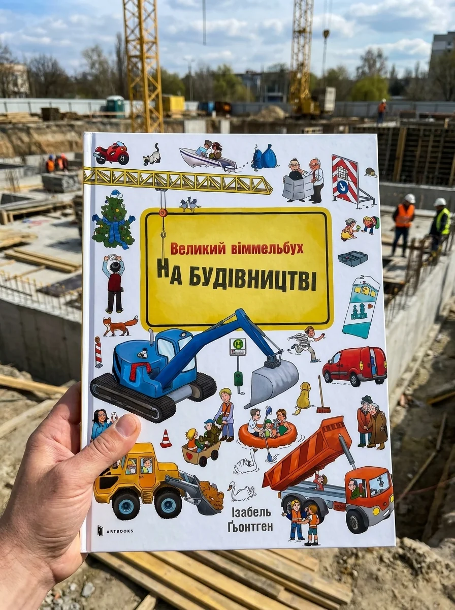 На будівництві. Віммельбух — Дитяча література