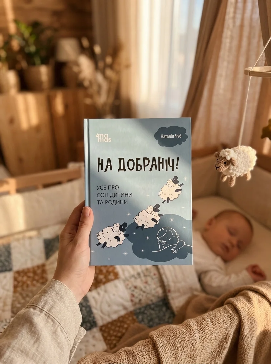 На добраніч! Усе про сон дитини та родини — Педагогіка