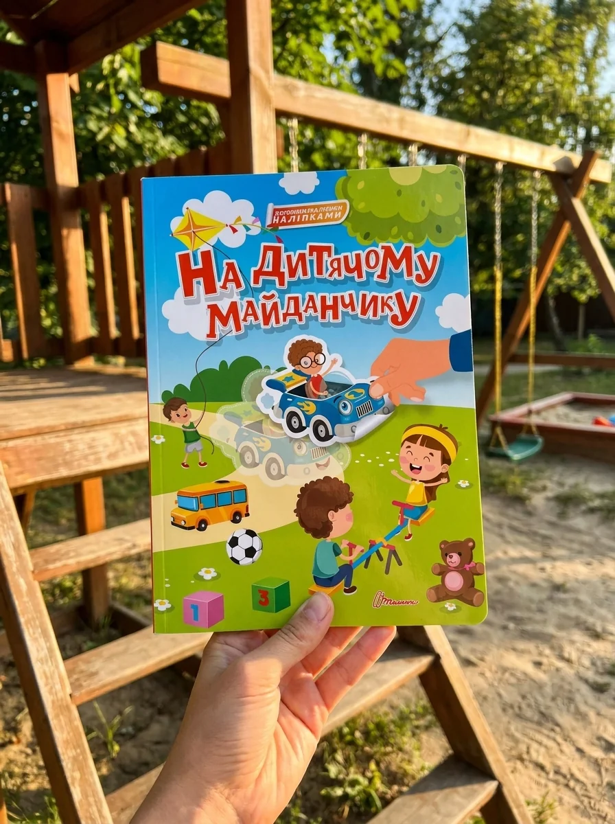 На дитячому майданчику — Дитяча література