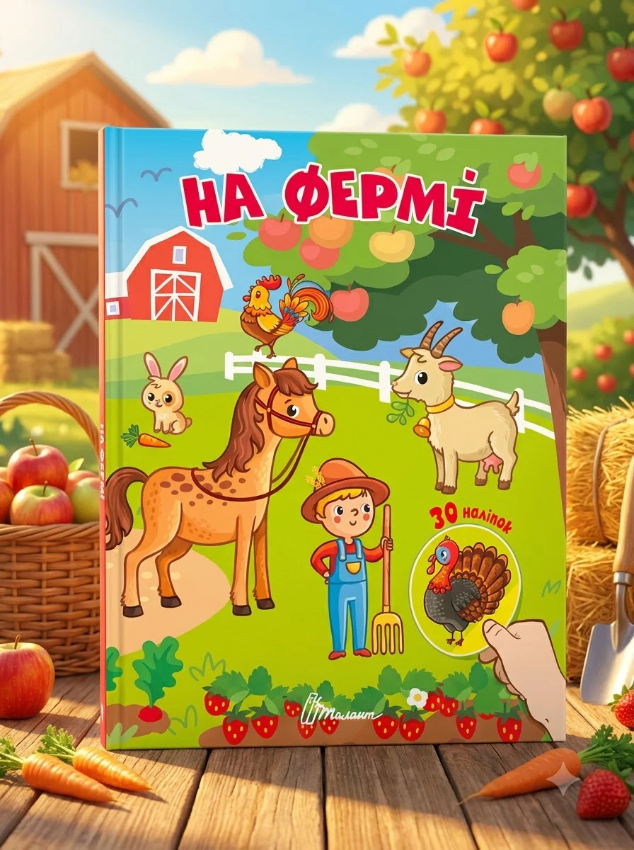 На фермі. 30 наліпок — Книги