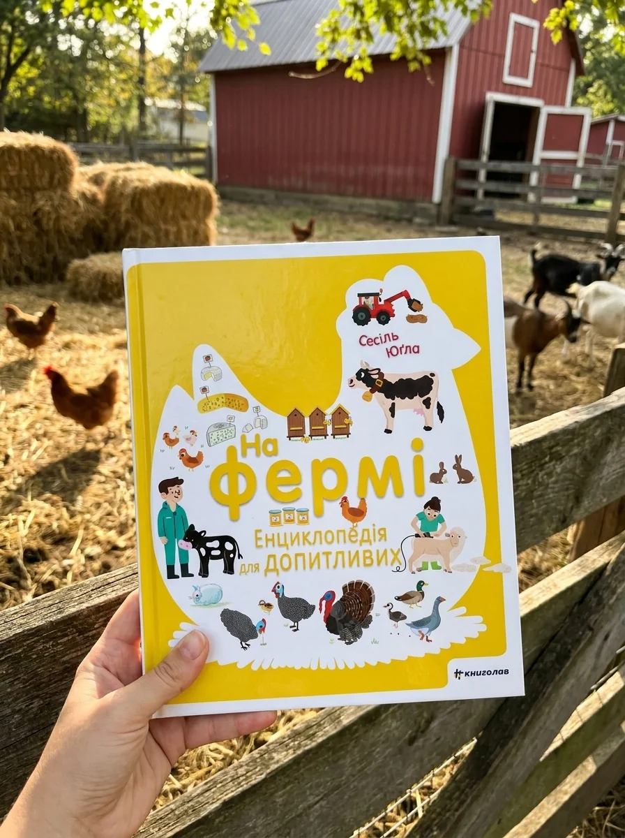 На фермі. Енциклопедія для допитливих — Дитяча література