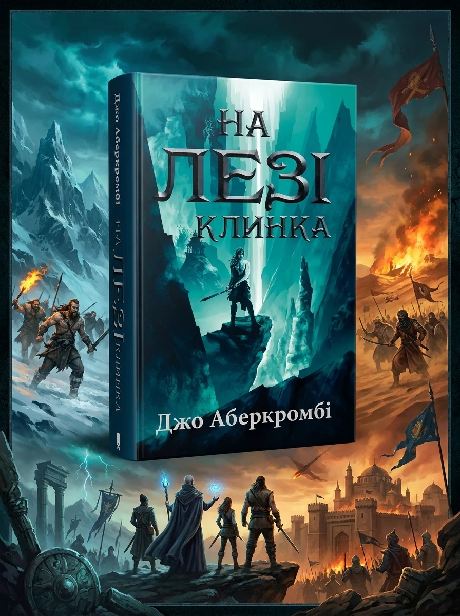 На лезі клинка — Художня література