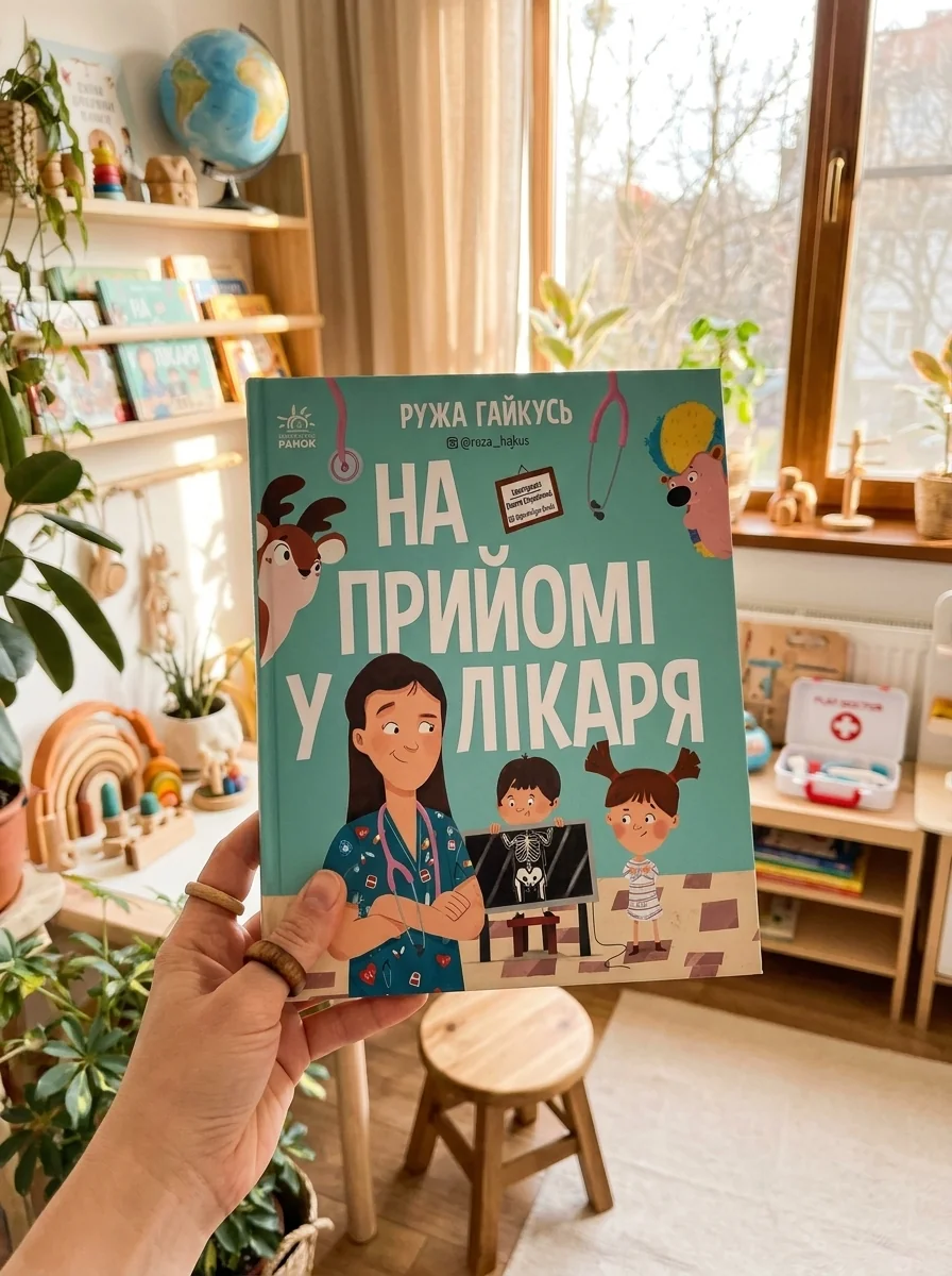 На прийомі у лікаря — Дитяча література