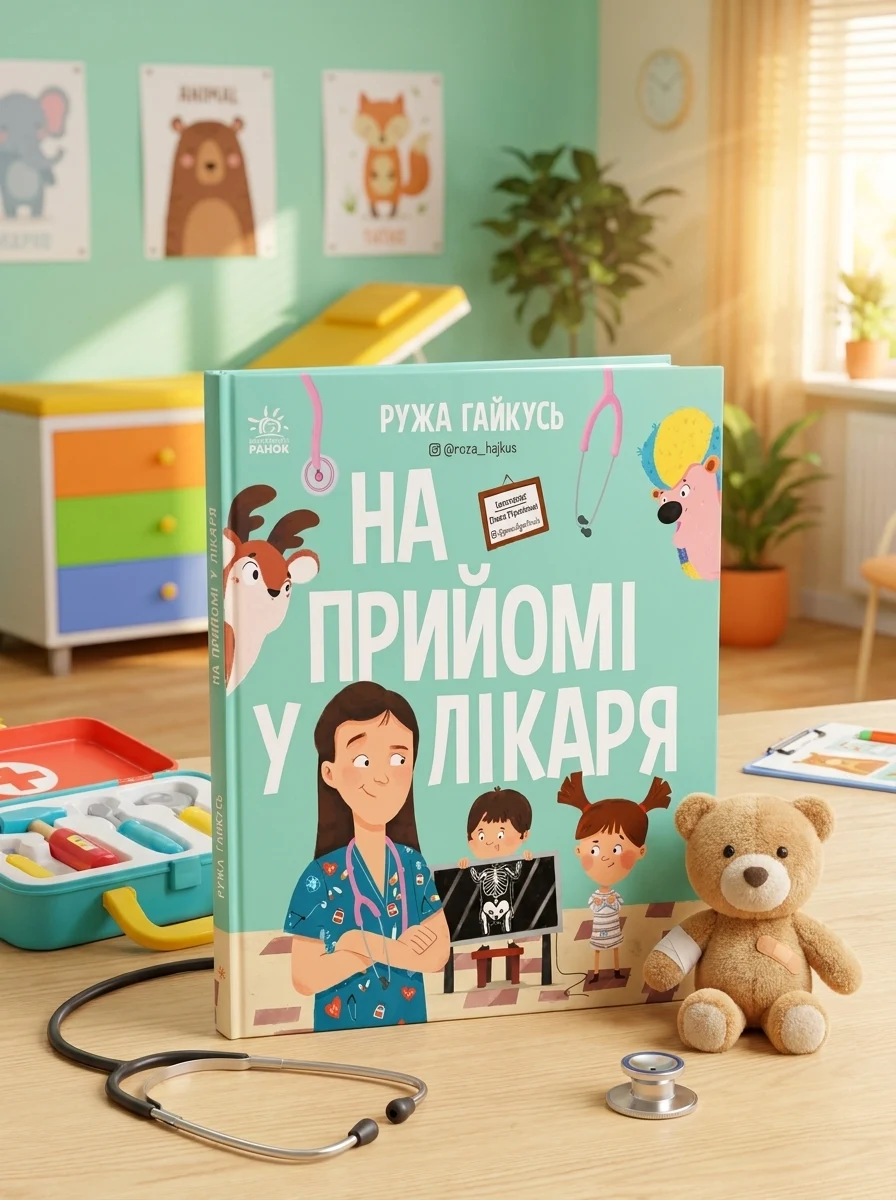 На прийомі у лікаря — Дитяча література
