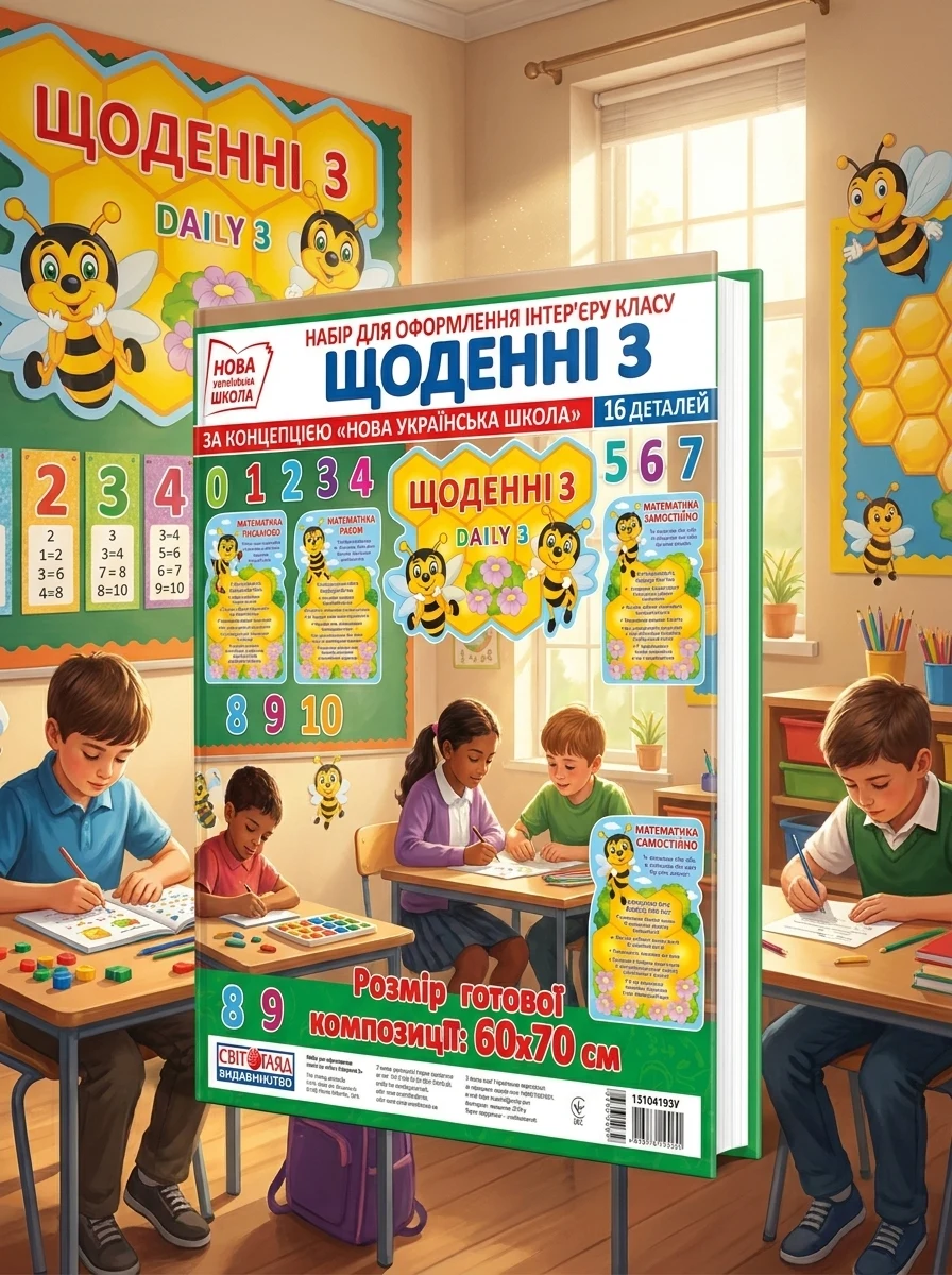 Набір для оформлення інтер'єру класу Щоденні 3