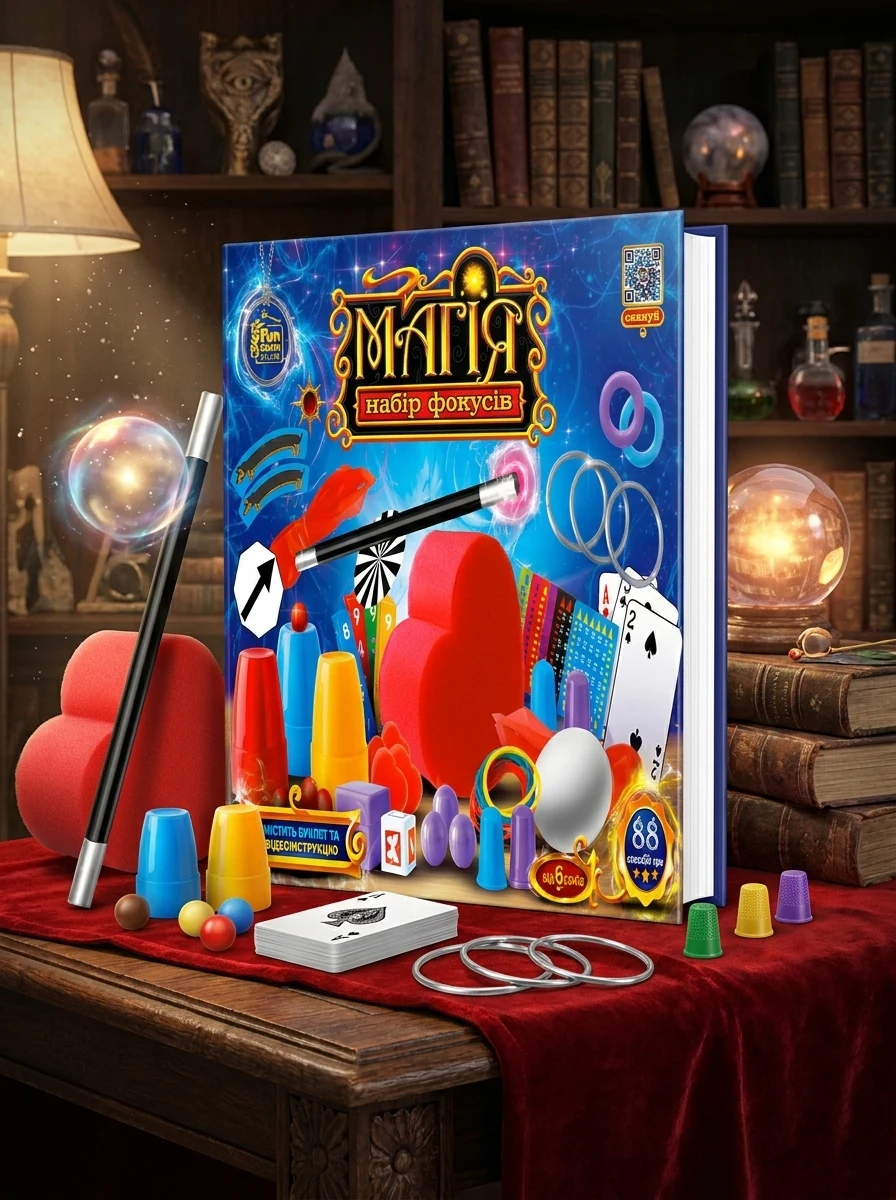 Набір фокусів Магія 4FUN Game Club (45055) 88 способіври — фото 2