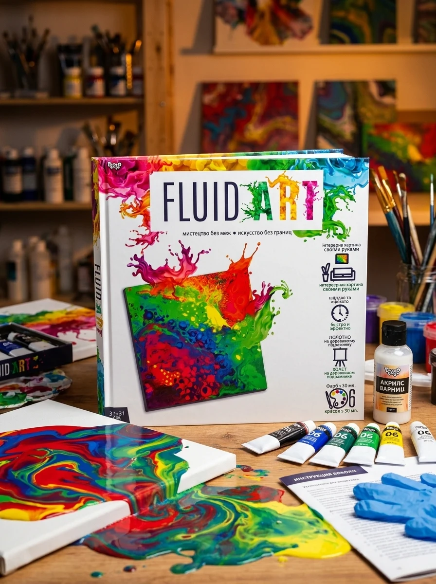 Набір креативної творчості Fluid ART (05) FA-01-05