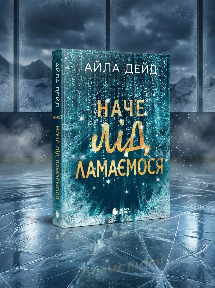 Наче лід ламаємося. Книга 3 — Айла Дейд, обкладинка