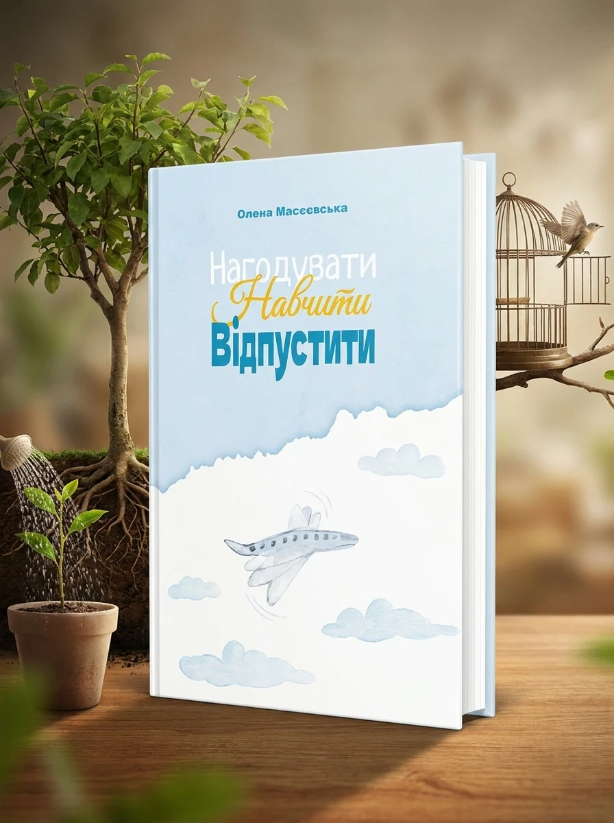 Нагодувати. Навчити. Відпустити — Олена Масєєвська, обкладинка