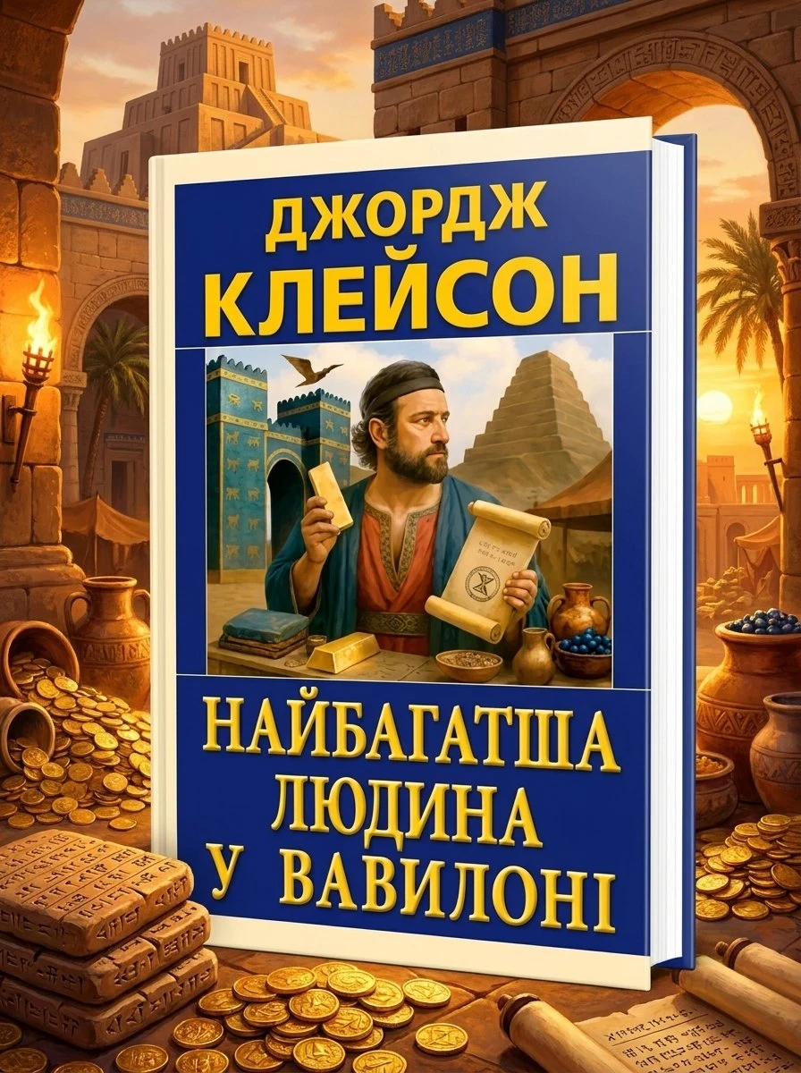 Найбагатша людина у Вавилоні — Джордж Семюель Клейсон, обкладинка