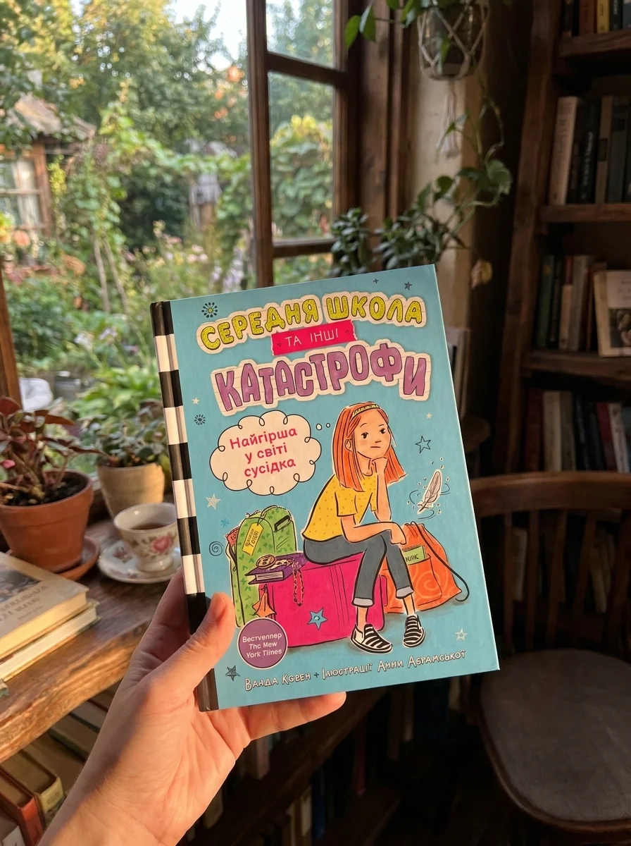 Найгірша у світі сусідка. Середня школа та інші катастрофи. Книга 1 — фото 2