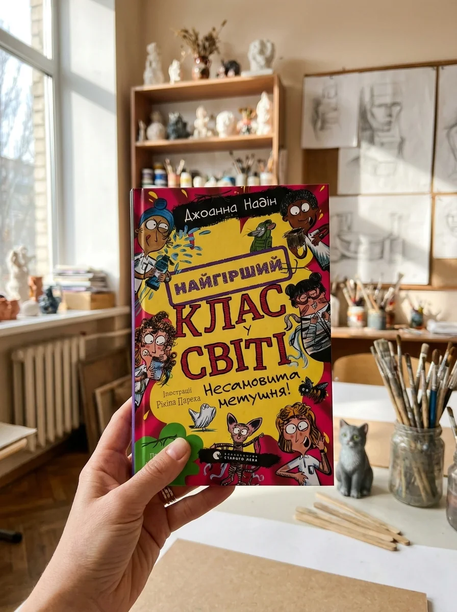 Найгірший клас у світі. Несамовита метушня! Книга 6 — Джоанна Надін, обкладинка