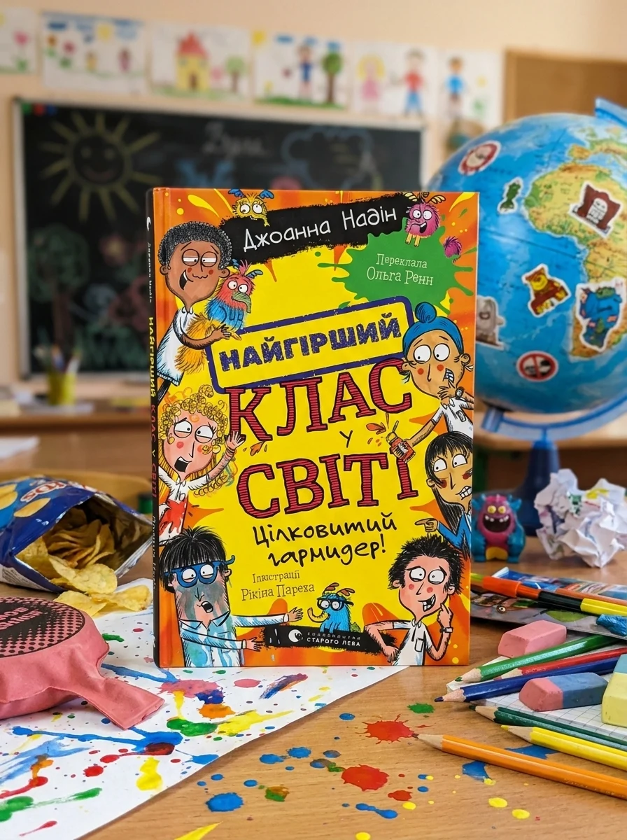 Найгірший клас у світі. Цілковитий гармидер! Книга 5 — Дитяча література