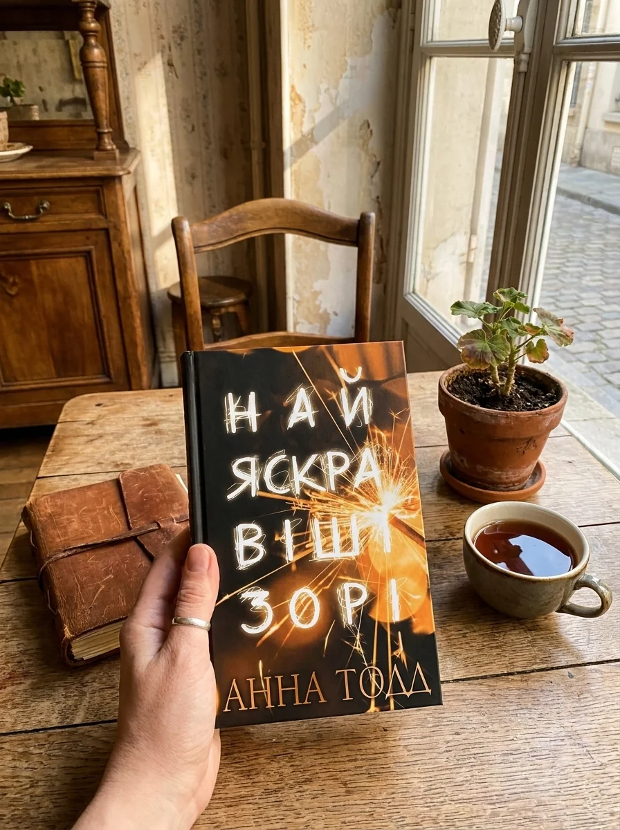 Найяскравіші зорі — Анна Тодд, обкладинка