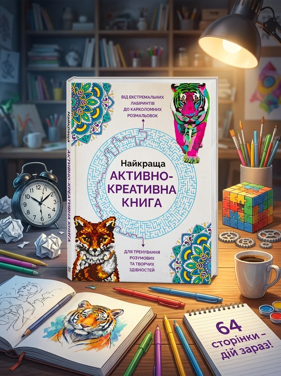 Найкраща активно-креативна книга — Бізнес та саморозвиток