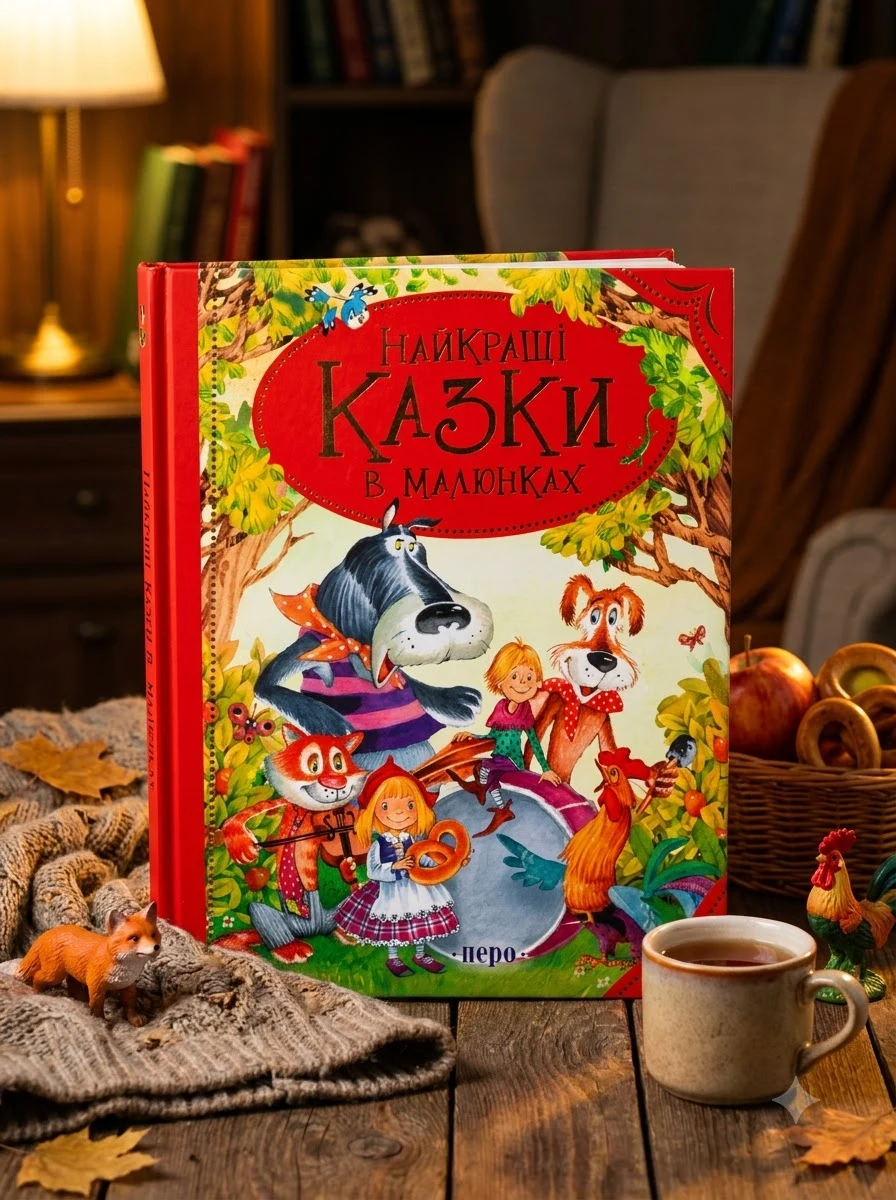 Найкращі казки в малюнках — Дитячі книги