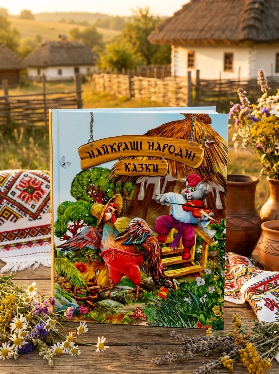 Найкращі народні казки (Рідна мова) — Збірник, фото 2