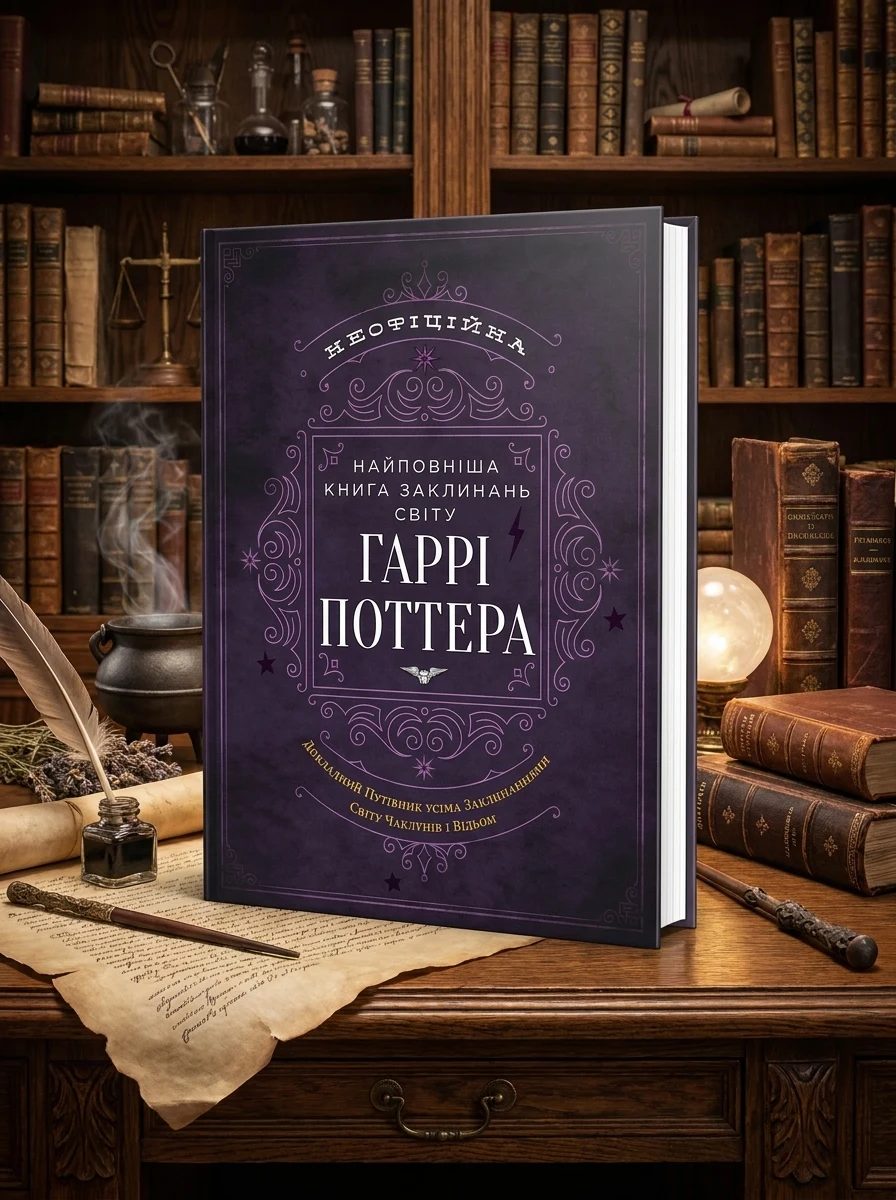 Найповніша Книга заклинань світу Гаррі Поттера. Неофіційне видання — Фантастика та фентезі
