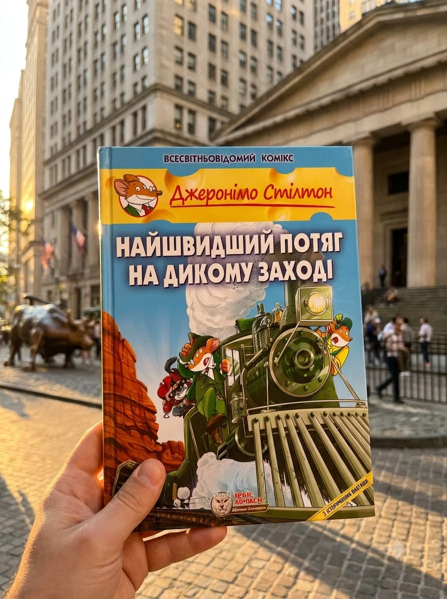 Найшвидший потяг на Дикому Заході — Дитячі комікси