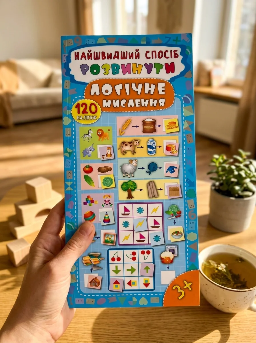 Найшвидший спосіб. Розвинути логічне мислення — Розвивальні книги