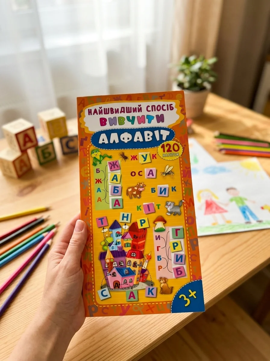 Найшвидший спосіб. Вивчити алфавіт — Розвивальні книги