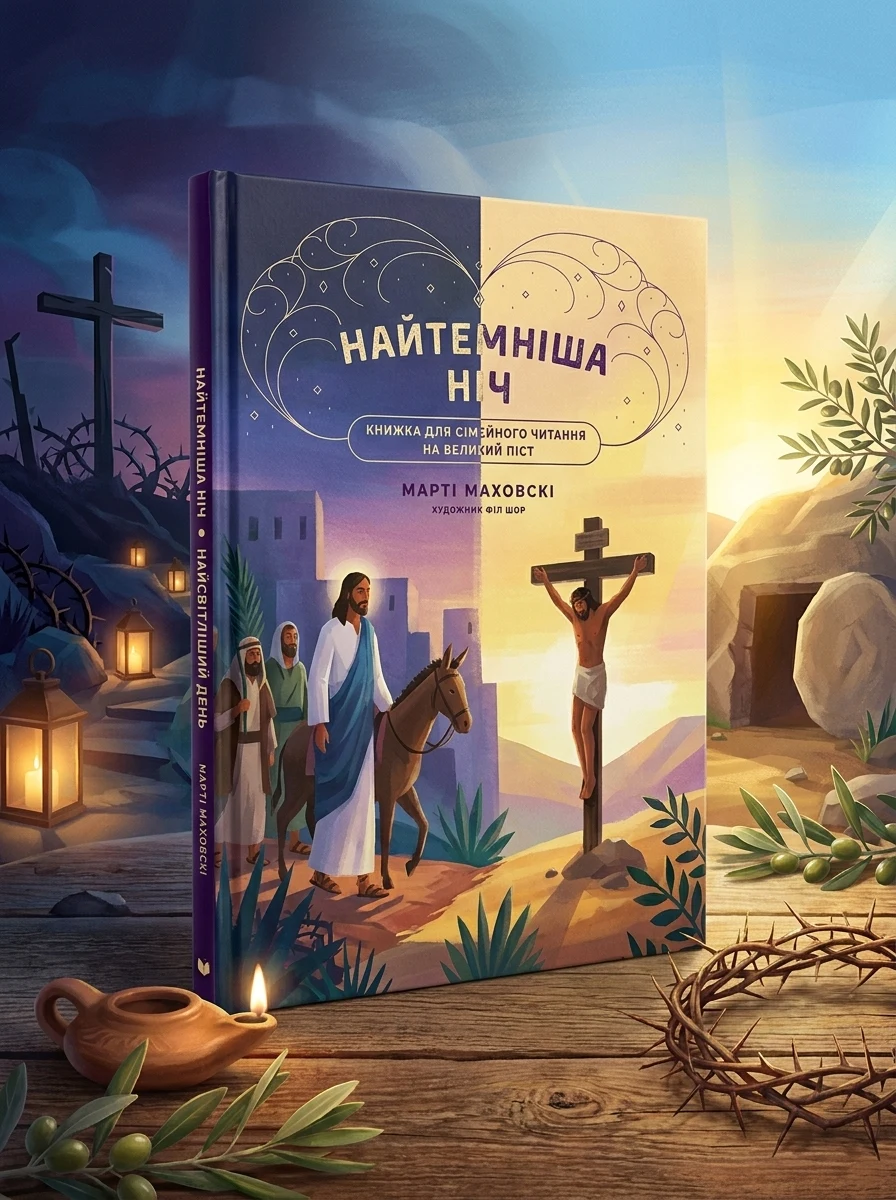 Найтемніша ніч. Найсвітліший день. Книжка для сімейного читання на великий піст