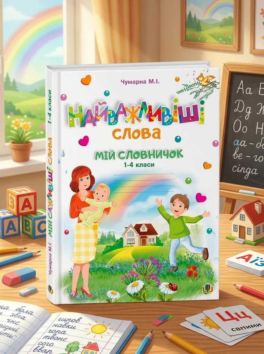 Найважливіші слова. 1-4 класи. Мій словничок. Зошит