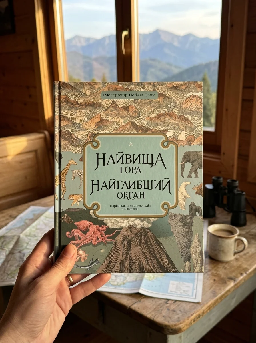 Найвища гора, найглибший океан — Дитячі енциклопедії